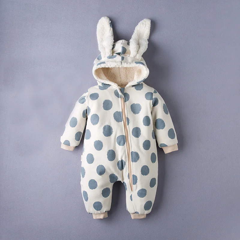 

0-24M Baby Clothes Winter Rompers For Newborn Baby Organic Cotton baby girl clothing babies snowsuit snow wear Infant jumpsuit