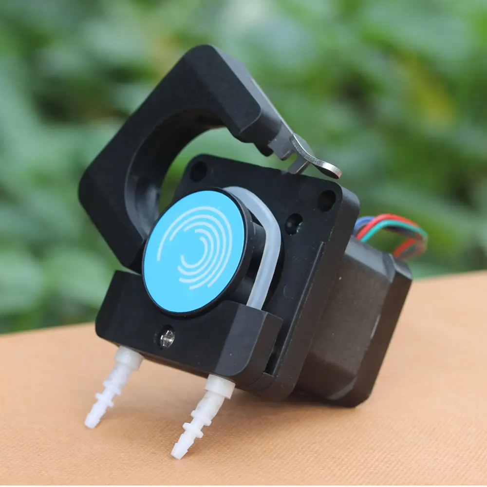 Large Flow Micro Anti-Corrosion Dosing Pump Mini Peristaltic Pump NEMA 17 42 Stepper Motor Analysis Water Metering Vacuum Pump