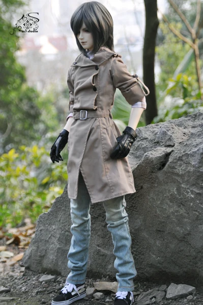 1/3 BJD Doll Windbreaker Jacket Coat for BJD/SD SD13 Girl SSDF ID75 Uncle Clothes Not include doll and other accessories E2619