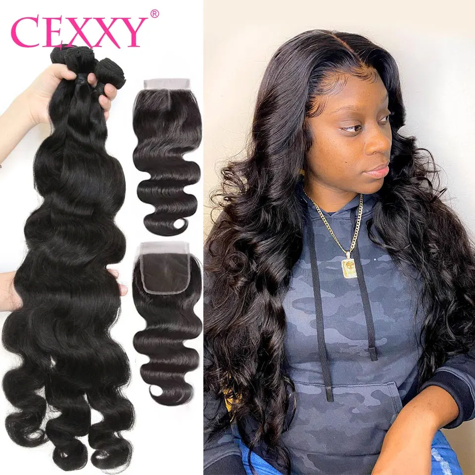 CExXy Body Wave Menschenhaar-Bündel mitClosure – Meine wahre Entdeckung für dichte, natürliche Haarlängen