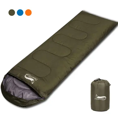 Desert Fox Ultralight 3 Season Sleeping Bag 1kg Desert&Fox