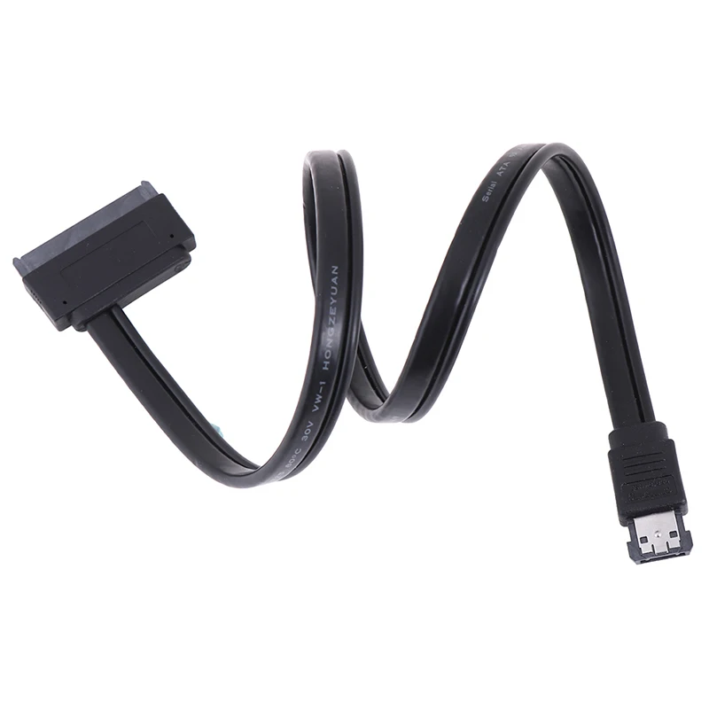 

1pc Power Esata Usb 2.0 5v Combo To 2.5'' 3.5'' 22pin Sata Hdd Adapter Cable High Quality