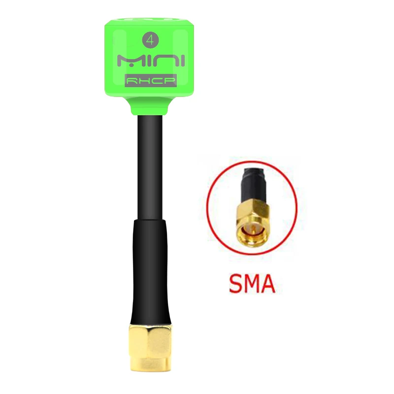 5,8 G Lollipop 4 RHCP Antenne High Gain 2,8 Dbi FPV Sender/Empfänger SMA/RP-SMA/MMCX/UFL Antenne für RC FPV Racing Drone Teil
