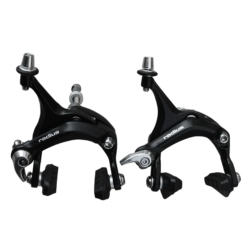 Radius  Fixed Gear bike Road Bike Dual Pivot Calipers Bicycle Brake Racing Aluminum Side Pull Caliper Front Rear With Brake Pads