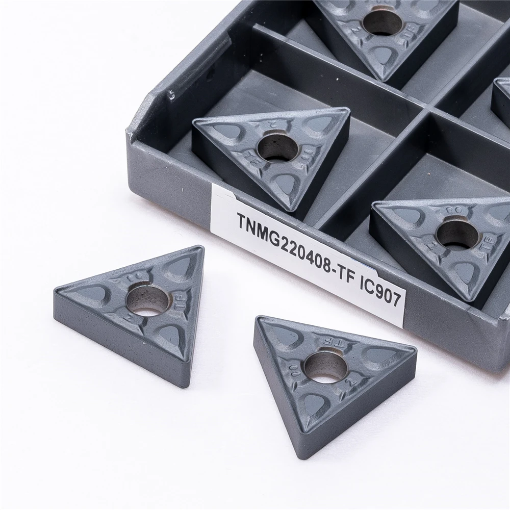 TNMG220408 TF IC908 Carbide Turning Insert External Turning Knife Blade CNC Metal Cutter Tool TNMG 220408