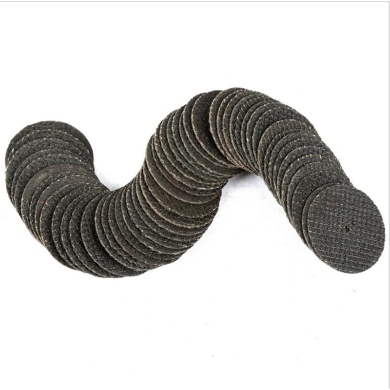 50pcs Dremel Accesories 24/32/38mm Abrasive Cutting Discs Cut Off Wheels Disc For Rotary Tools Electric Metal Wood Tool