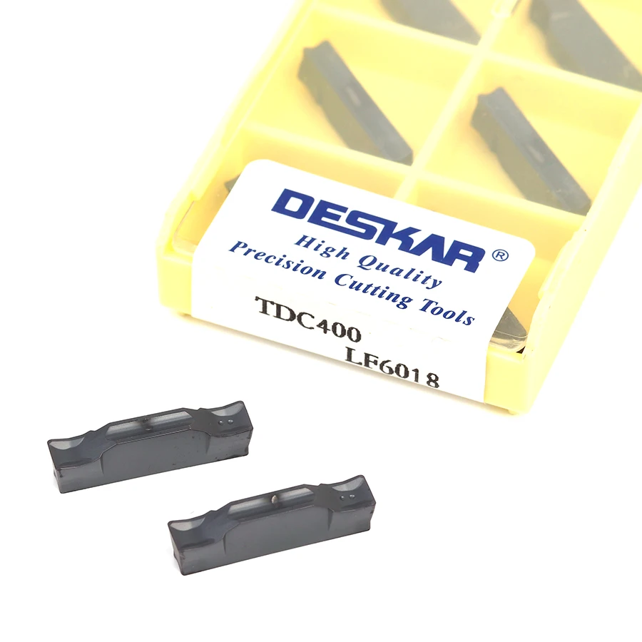 TDC200 LF6018 TDC300 LF6018 TDC400 LF6018 Tungsten carbide slotting blade CNC lathe turning tools machine tools Grooving inserts