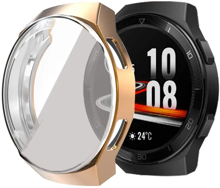 Case for Huawei Watch GT2e TPU Protective Bumper Cover Screen Protector Full Coverage Cases For Huawei Watch GT 2e Accessories