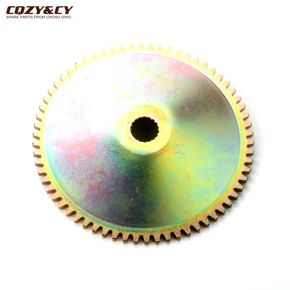 Scooter Drive Half Pulley For Vespa Et2 Iniezione 50 Et4 Lx Lxv Primavera Sprint 50cc 118mm 66 Teeth 479561 AP8551033 100320130