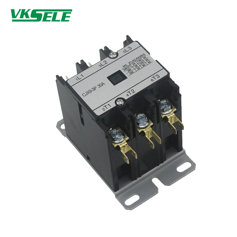 CJX9-50/3 Three pole  CJX9 series 50A 240V Air conditioner AC contactor