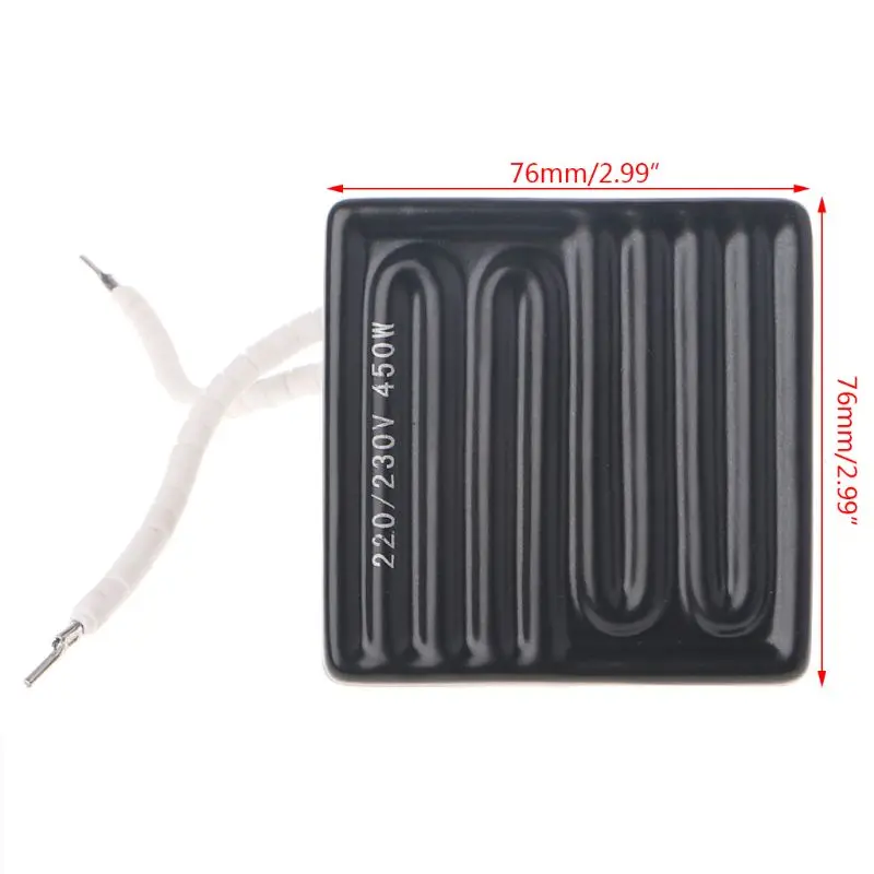 80x80mm 450W 적외선 탑 세라믹 히팅 플레이트 BGA 스테이션 IR6000 IR6500 용, ir