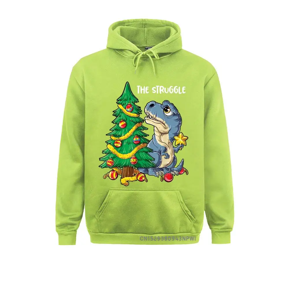 Christmas Dinosaur Tree Rex Pajamas Men Boys Kids Xmas Gifts Pullover Hip Hop Hoodies Mens Sweatshirts High Street 2021 New