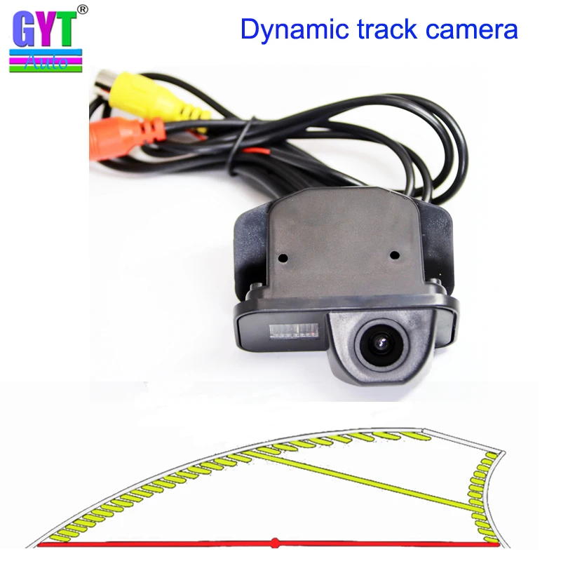 

Dynamic Tracks car Rear view Reverse Camera For TOYOTA COROLLA VIOS Avensis T25 T27 Auris Sienna Scion xB xD Urban Cruiser