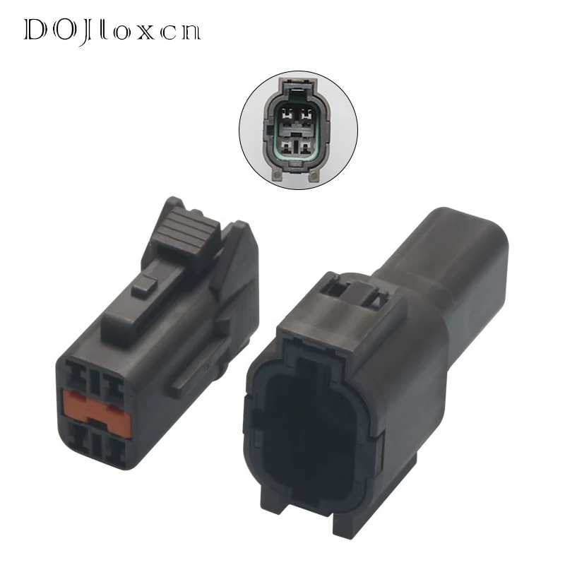 1/5/10/20/50 Sets 4 Pin 7222-7740-40 7123-7740-40 Waterproof Magnetic Connector 1.5mm Auto Wiring Plug With Terminal Seal Rubber