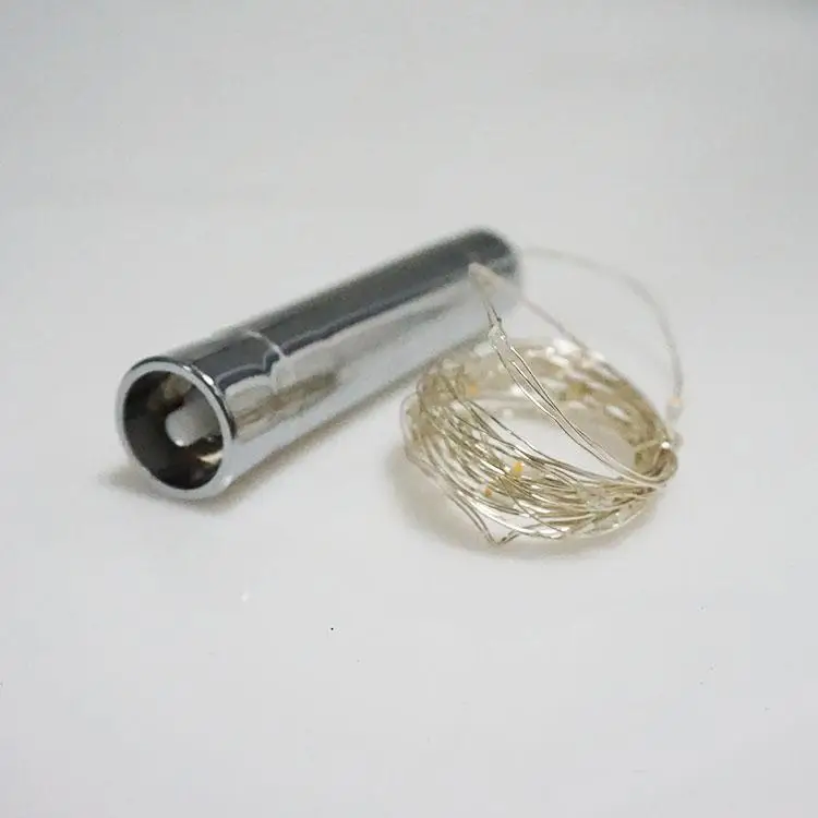 Wine Bottle Lights Cork Shape Starry Warm White LED String Lights