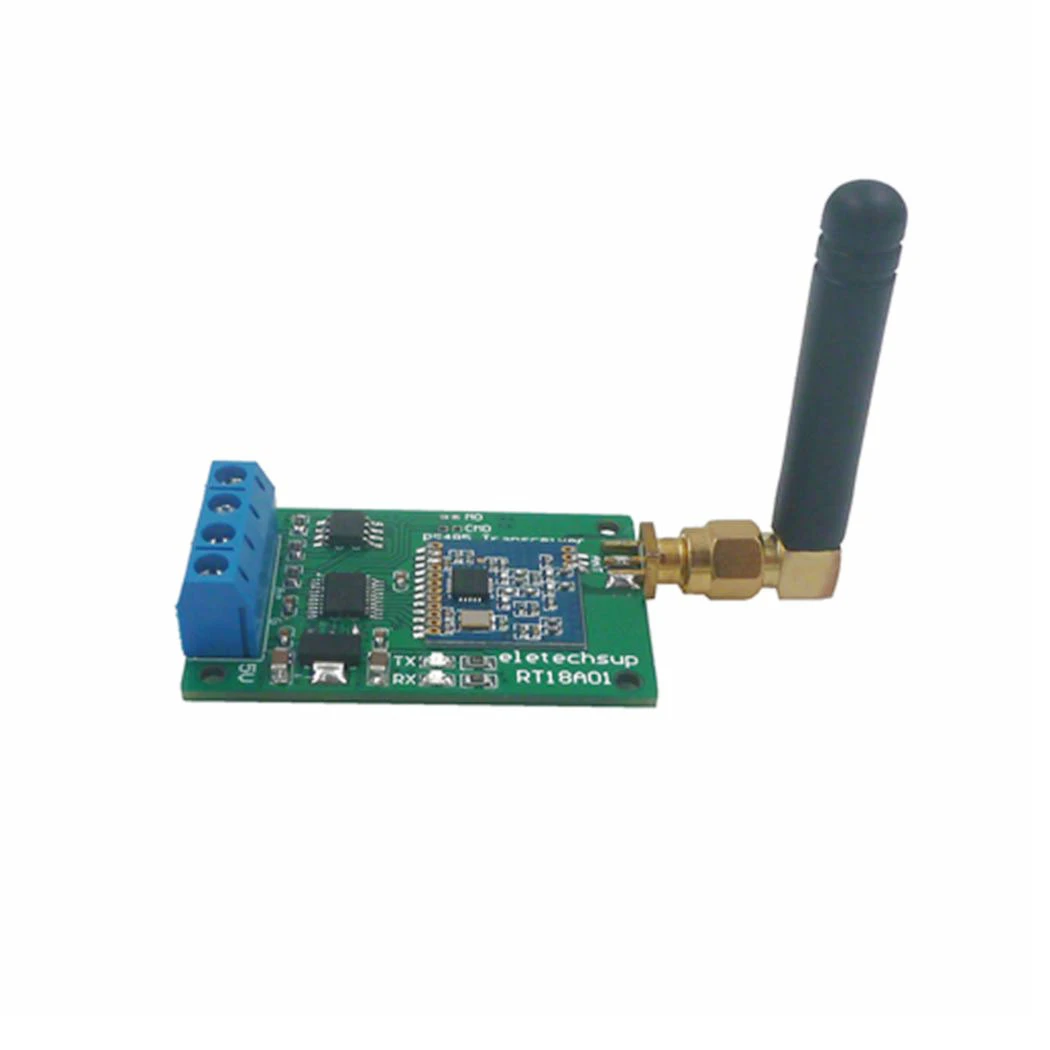 RS485 Bus RF Serial Port UART Transceiver Module DTU for PTZ Camera PLC Modbus RTU 433M 868M Multifunctional Wireless