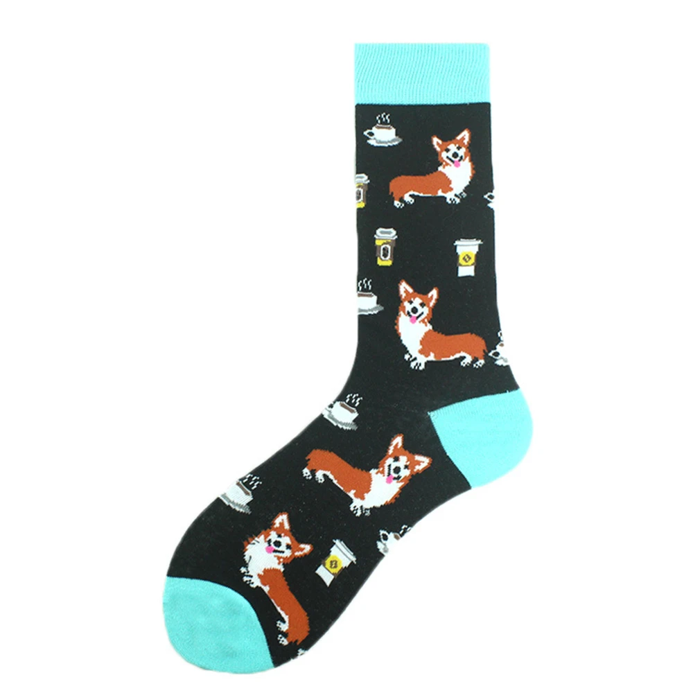 Original copyright medical professional animal pattern male and female tube cotton socks KF-04