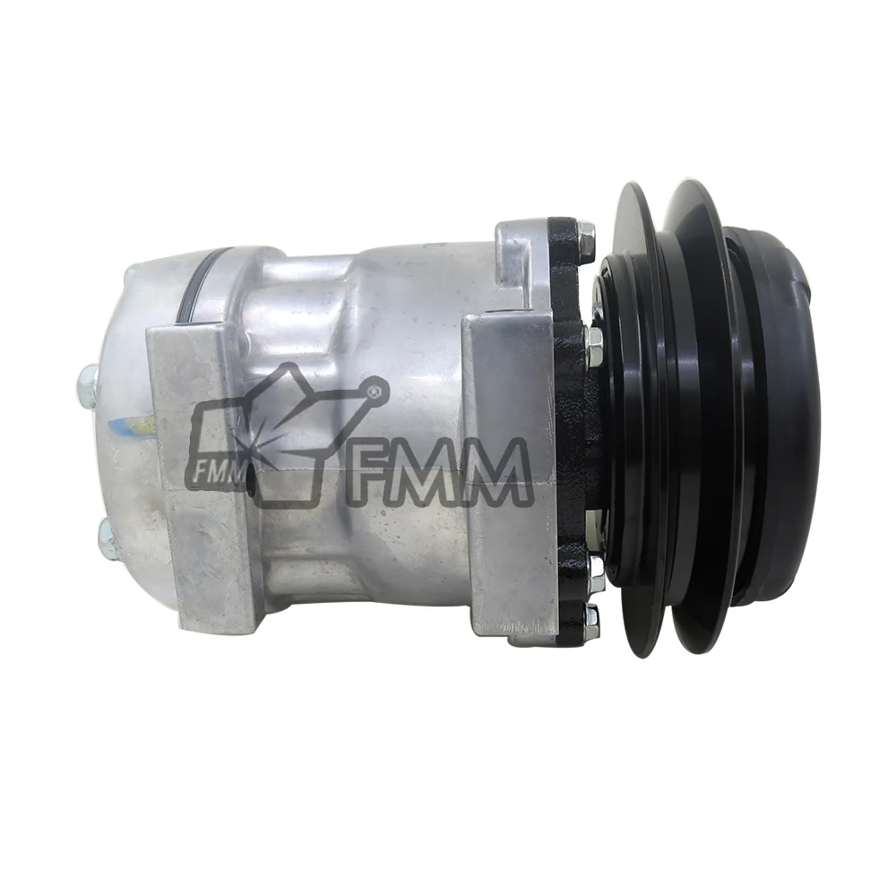 Air Conditioning Compressor Pump for Excavator Truck SK350-8 24V SK2108A