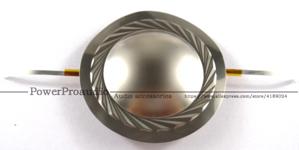 1 pieces / lot ID: 37.5mm High quality Titanium alloy diaphragm 8 ohm tweeters speaker voice coil