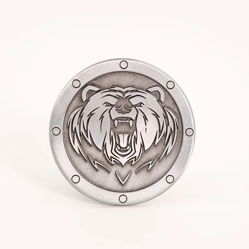 Western denim belt buckle son lion zinc alloy personality belt link buckle both men and women belt buckle