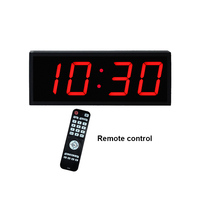 3-Inch Digital LED Stopwatch – 4-Digit Countdown Timer with Alarm Function