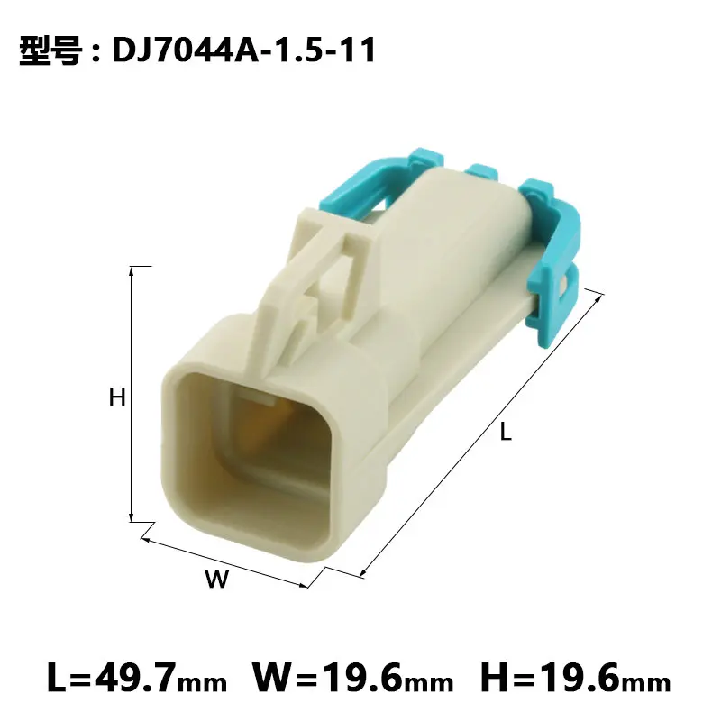 10sets dj7044a-1.5-11-21 oxygen sensor plug 15326423 automobile mercury connector