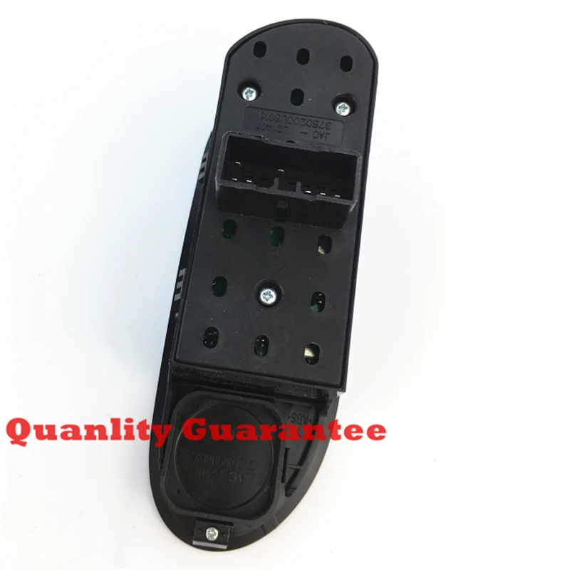 Interruptor de regulação de janela frontal esquerda embutida