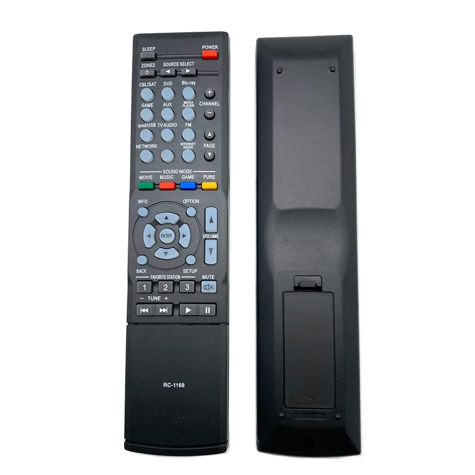 RC-1168 Replace Remote Control for Denon AV Receiver AVR-1713 AVR