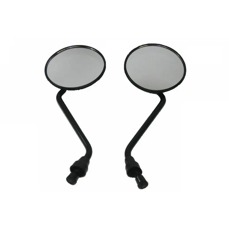 

10mm Motorcycle Rearview mirrors round Side mirror For Yamaha TTR 125 250 600 TTR250 TW225 TW200 rear mirror white glasses