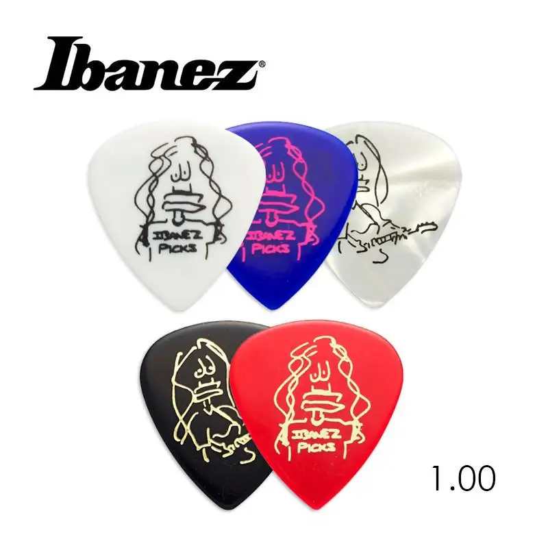 Ibanez Paul Gilbert Blue Signature Pick Plectrum Mediator, Sell by 1 Piece