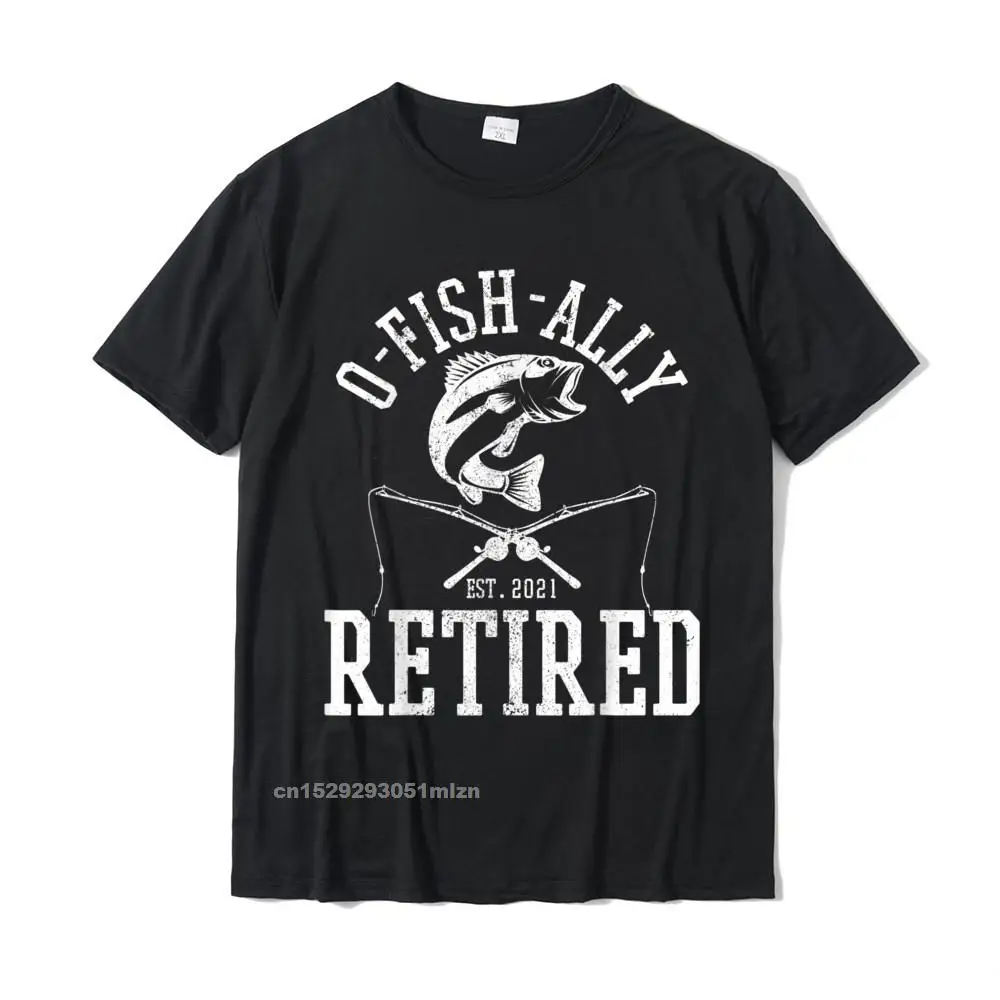 Oh  Ally Retired 2021 Funny HipHop Retirement Gift T-Shirt Unique Cotton Mens Tops Shirts Gift Faddish T Shirts