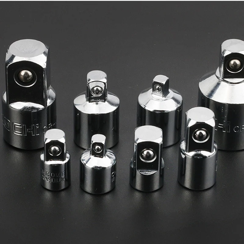 Chiave a cricchetto convertitore a bussola 1/4 "3/8" 1/2 "adattatore adattatore riduttore CR-V in acciaio piccoli utensili a bussola per strumenti di riparazione biciclette auto