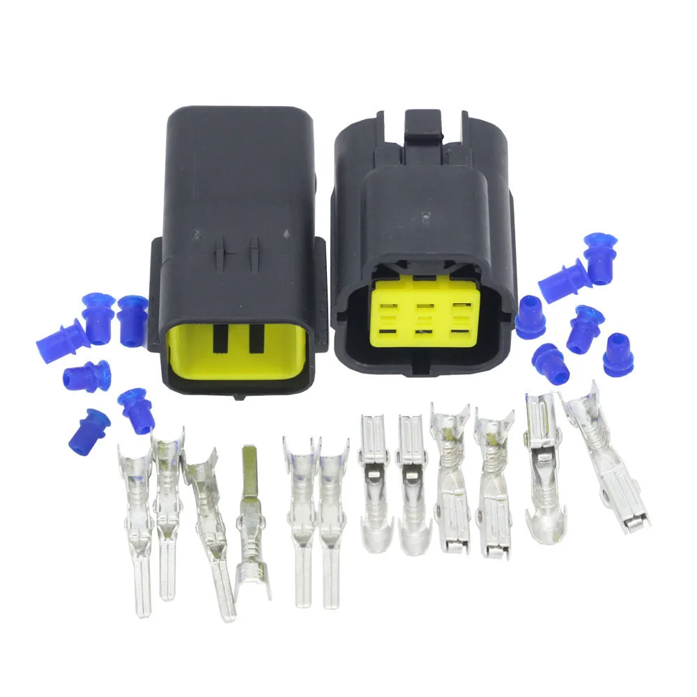 1.8mm Connectors 1/2/3/4/6/8/10/12/16Pin Waterproof Electrical Wire Connector Oxygen Sensor Connector Plug Automobile Connector