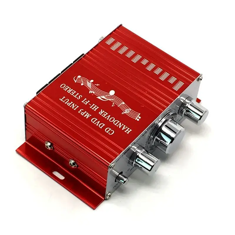 ミニパワーアンプhy2001,dacステレオhifiステレオ,家庭用および車用,12v3a電源およびオーディオケーブル付き