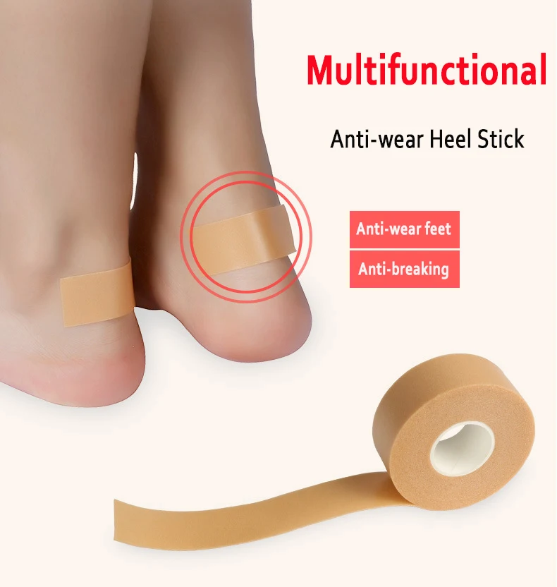 

Women Silicone Gel Heel Cushion Protector Foot Feet Care Shoe Insert Pad Insole Useful heel protector cushion gifts