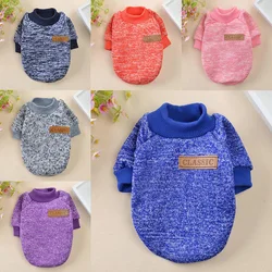 Classic Dog Cat Sweater for Small Dogs Winter Puppy Cat Clothes Chihuahua Dachshund Pullovers Clothing pull chien jersey perro