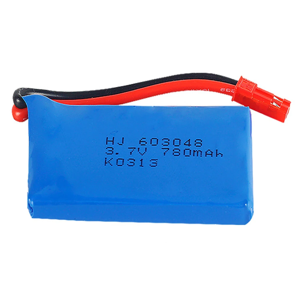 3.7V 780mAh 603048 20C Lipo Battery With Charge Sets For WLtoys V626 V636 V686 X250 Q222 V686G RC Drone Quadrocopter Parts