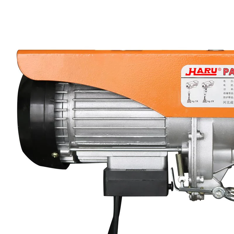 Electric Winch Hoist Crane 12M Auto Lift Multi-function Electric Hoist Household Garage Winch