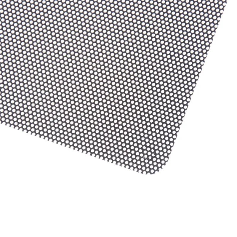 5X Tahan Lama 120 Mm Hitam PC Fan Debu Filter Dustproof Case Komputer Mesh PVC