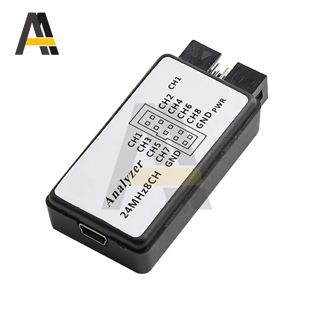 Imagem -03 - Analisador Lógico do Usb 24mhz Canais 24m Segundos Analisador Lógico Depurador para o Braço Fpga Lógica Analisador Lógica Lógica 24m 8ch