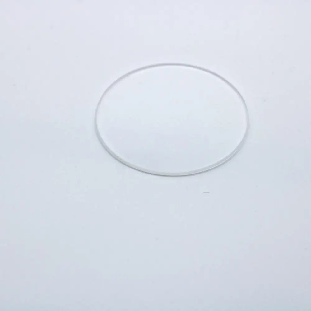 

2pcs sample shape irregular step sapphire glass and 5pcs diameter 34mm and 1mm thickness JGS3