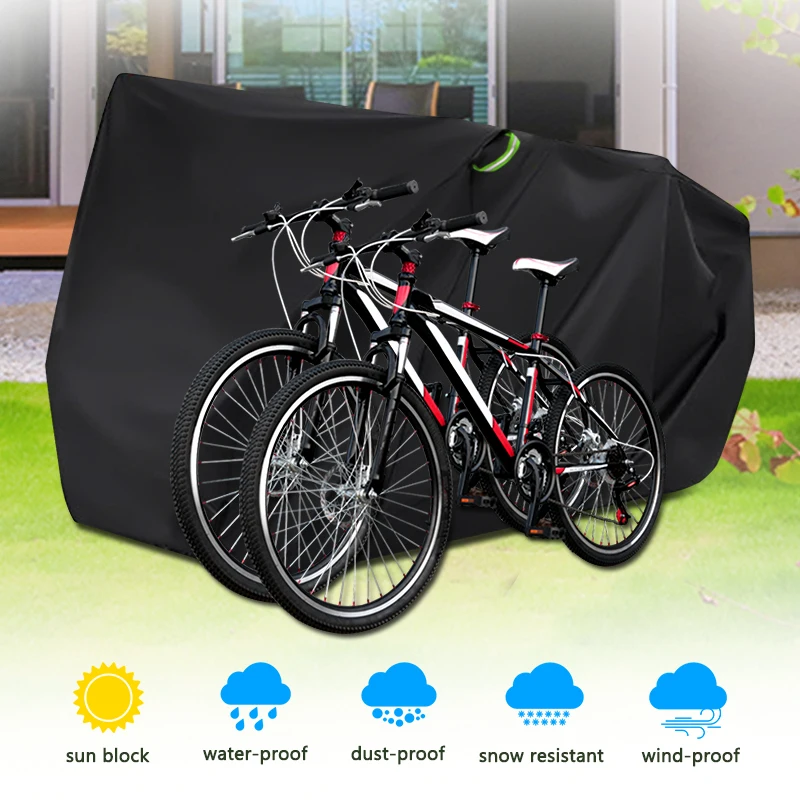 Waterproof Heavy Duty Bicycle Cover, Outdoor Cycle Cover, 210D Oxford Polyester, Water Proof Bike Accessory, RL19-0012G