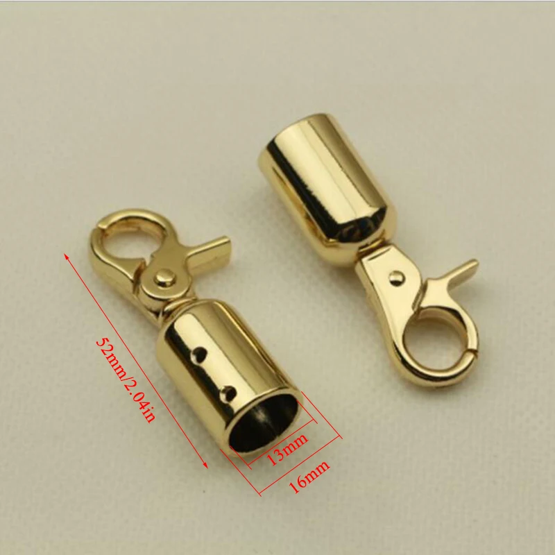 1Set Vintage Metal Bag Buckle Lobster Clasps Trigger Clips for Bags Dog Buckle Snap Hook Bag Hanger Clasp DIY  Bag Accessories