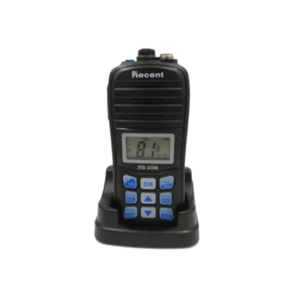 Recent Rs-35m Ip67 Waterproof Dust-Proof Lcd Display Dual Watchscan Ham Handheld Interphone Vhf Radio for Sailing on Board