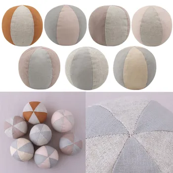 Bawełna grzechotka dla dzieci piłka miękkie nadziewane dziecko mobilne piłki zabawki z dzwonkiem noworodki interaktywne zabawki edukacyjne nowość zabawki do łóżeczka