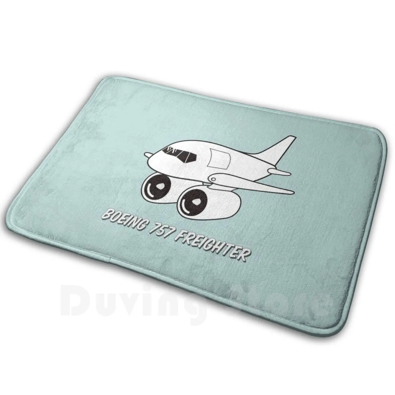 Boeing 757 Freighter Carpet Mat Rug Cushion Soft Non-Slip Freight Cargo Pilots Boeing 757 Jet Fedex Ups Fedex Dhl Abx