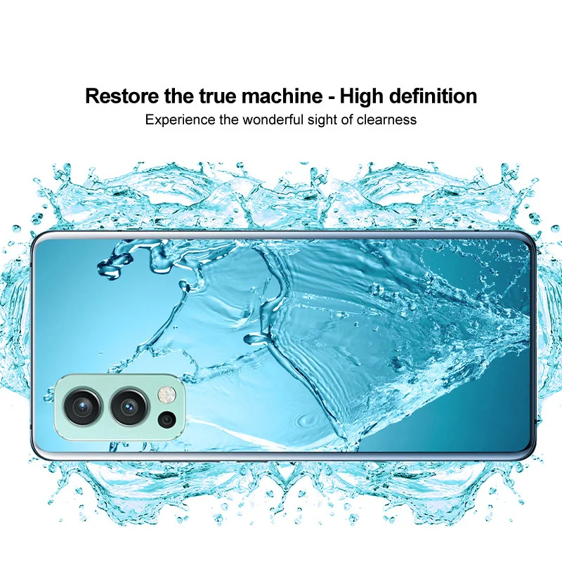 Funda de teléfono transparente de alta calidad para Oneplus Nord 2 5G, cubierta trasera protectora de lente transparente de TPU suave para hombre,