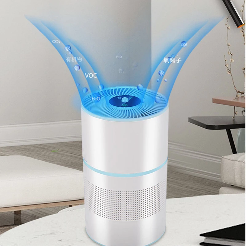 جهاز تنقية الهواء الجديد خفيف الوزن ويمكن إزالة الروائح بشكل فعال وينعش الهواء. مرحاض غرفة نوم المكتب