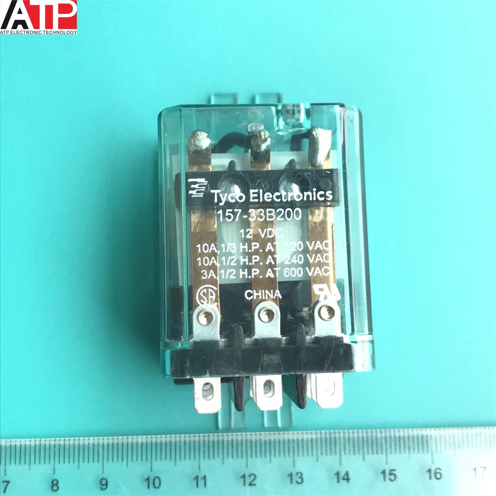 1PCS 157-33B200 import relay 12V real spot 157-33B200 genuine welcome to consult and order.