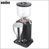 XEOLEO Espresso coffee grinder 200w Commercial Coffee miller Flat whetstone Electric Coffee grinder Fixed quantity 1.5L 110/220V